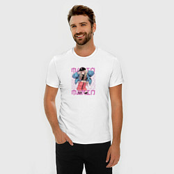 Футболка slim-fit Модница Марин Китагава, цвет: белый — фото 2