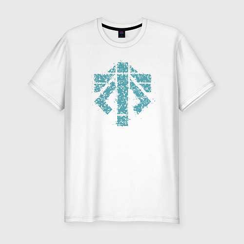 Мужская slim-футболка X-COM game / Белый – фото 1