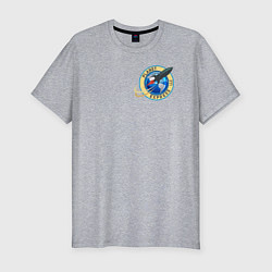 Мужская slim-футболка Межпланетный экспресс Футурама