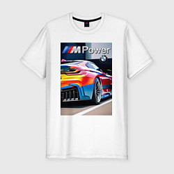 Футболка slim-fit BMW M Power - motorsport, цвет: белый