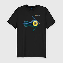 Футболка slim-fit Subnautica Peeper, цвет: черный