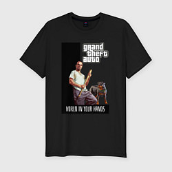 Футболка slim-fit GTA Trevor Philips, цвет: черный