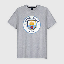 Мужская slim-футболка Manchester City FC