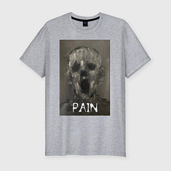 Футболка slim-fit Painful, цвет: меланж