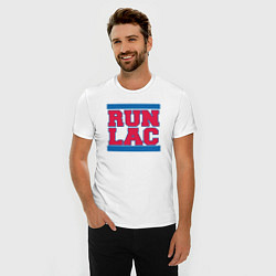 Футболка slim-fit Run Clippers, цвет: белый — фото 2