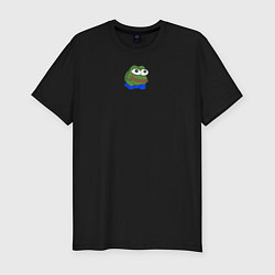 Мужская slim-футболка Pepe print