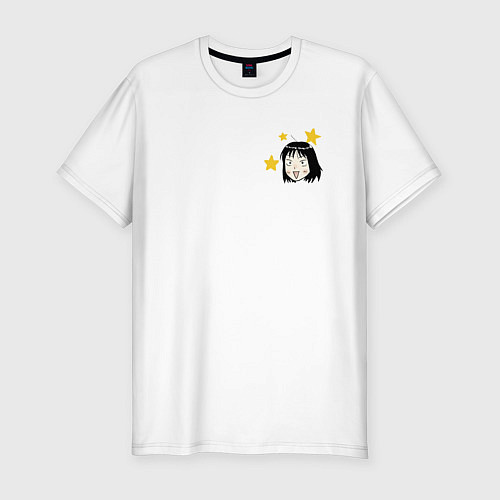 Мужская slim-футболка Мицуми / Белый – фото 1