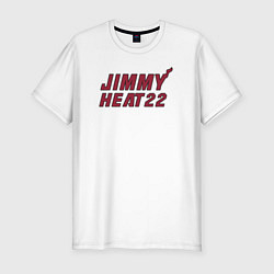 Футболка slim-fit Jimmy Heat 22, цвет: белый