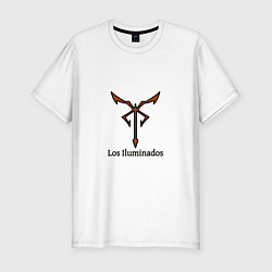 Мужская slim-футболка Los Iluminados