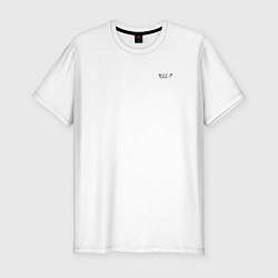 Мужская slim-футболка Токийский Гуль - Канеки Кен