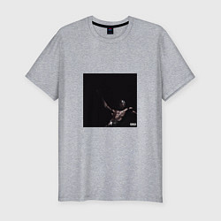 Мужская slim-футболка Трэвис Скотт - альбом utopia