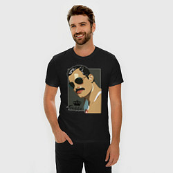 Футболка slim-fit Freddie head, цвет: черный — фото 2