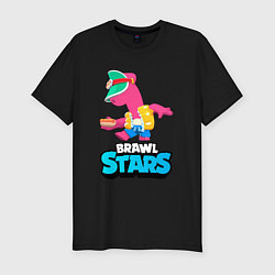 Футболка slim-fit Doug brawl stars, цвет: черный