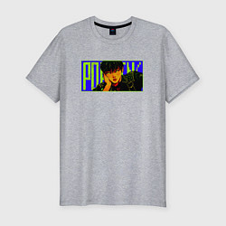 Футболка slim-fit Changbin Maniac, цвет: меланж