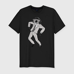 Футболка slim-fit Camera man, цвет: черный