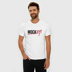 Футболка slim-fit МОСКОУ, цвет: белый — фото 2