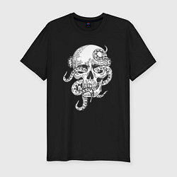 Футболка slim-fit Skull octopus, цвет: черный