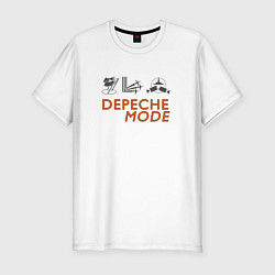 Мужская slim-футболка Depoeche Mode - Celebration