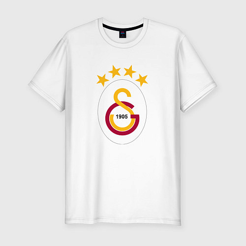 Мужская slim-футболка Galatasaray fc sport / Белый – фото 1