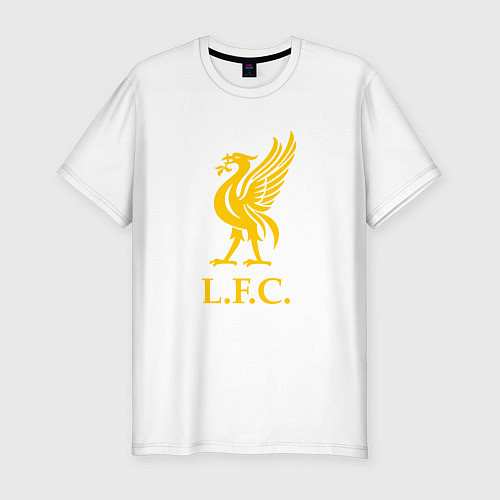 Мужская slim-футболка Liverpool sport fc / Белый – фото 1