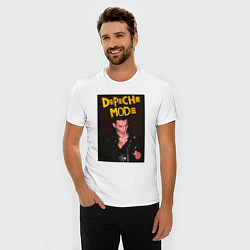 Футболка slim-fit Depeche Mode Dave, цвет: белый — фото 2