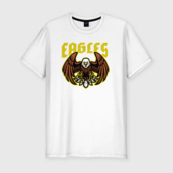 Мужская slim-футболка Eagles