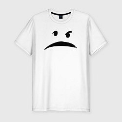 Футболка slim-fit Привидение с мотором, цвет: белый