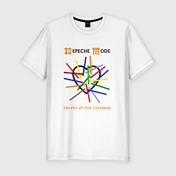 Мужская slim-футболка Depeche Mode - Hearts of the universe