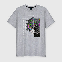 Мужская slim-футболка Jigokuraku Gabimaru