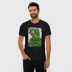 Футболка slim-fit Pepe tattoo, цвет: черный — фото 2