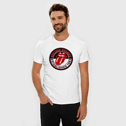 Футболка slim-fit Rolling Stones established 1962, цвет: белый — фото 2
