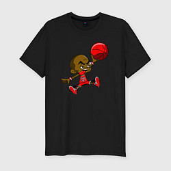 Футболка slim-fit Baby Jordan, цвет: черный