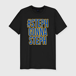 Футболка slim-fit Steph gonna Steph, цвет: черный