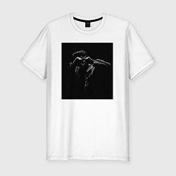 Футболка slim-fit Xo weeknd, цвет: белый