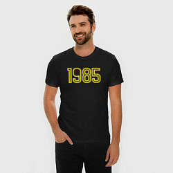 Футболка slim-fit 1985 год, цвет: черный — фото 2