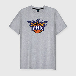 Футболка slim-fit Phoenix Suns fire, цвет: меланж