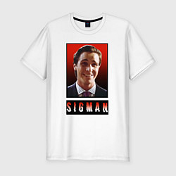 Мужская slim-футболка Sigman