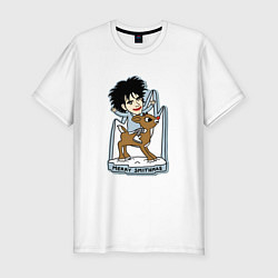 Футболка slim-fit The Cure - Robert smith Merry Smithas, цвет: белый