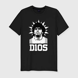 Футболка slim-fit Dios Diego Maradona, цвет: черный