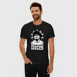 Футболка slim-fit Dios Diego Maradona, цвет: черный — фото 2
