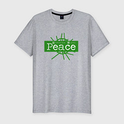 Футболка slim-fit Depeche Mode - Peace wh, цвет: меланж