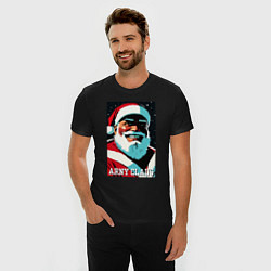 Футболка slim-fit Arnold Schwarzenegger - Santa Claus, цвет: черный — фото 2