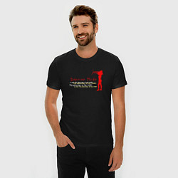 Футболка slim-fit Depeche Mode - if you try walking in my shoes, цвет: черный — фото 2