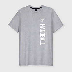 Футболка slim-fit Гандбол, цвет: меланж