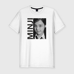 Мужская slim-футболка Minji k-star