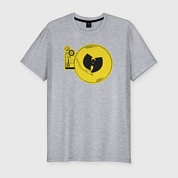 Футболка slim-fit Wu-Tang music, цвет: меланж