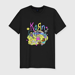 Футболка slim-fit Korn - childs, цвет: черный