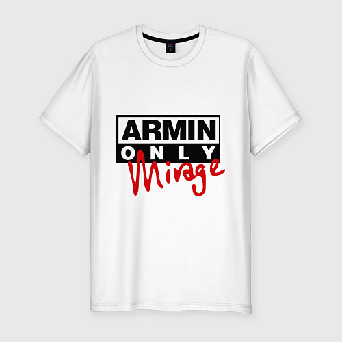 Мужская slim-футболка Armin Only: Mirage / Белый – фото 1