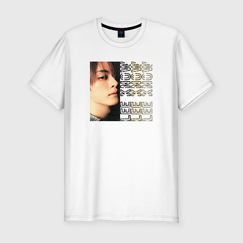 Мужская slim-футболка Lee Know top / Белый – фото 1