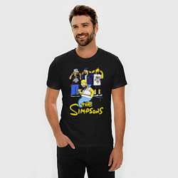 Футболка slim-fit Simpsons - Cypress hill, цвет: черный — фото 2